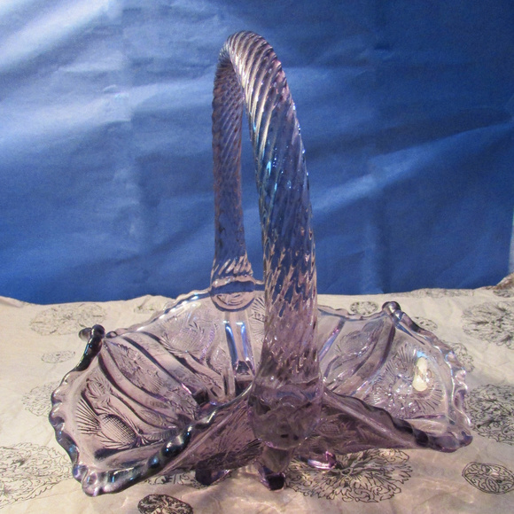 photo Vintage Fenton Glass Baskets poshmark